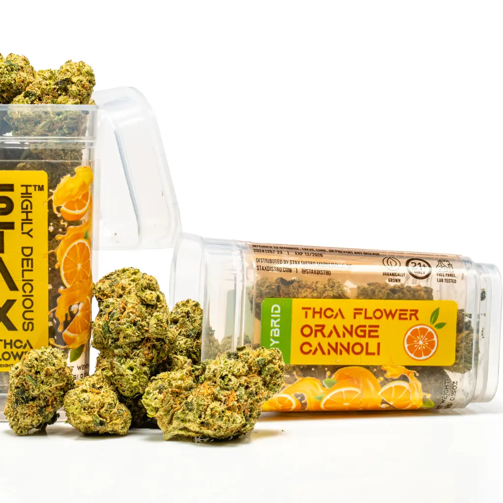 Stax - THCA Flower - 4.2g - Orange Cannoli - Label #4.webp