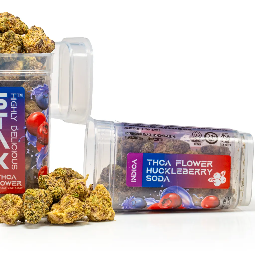 Stax - THCA Flower - 4.2g - Huckleberry Soda - Label #4.webp