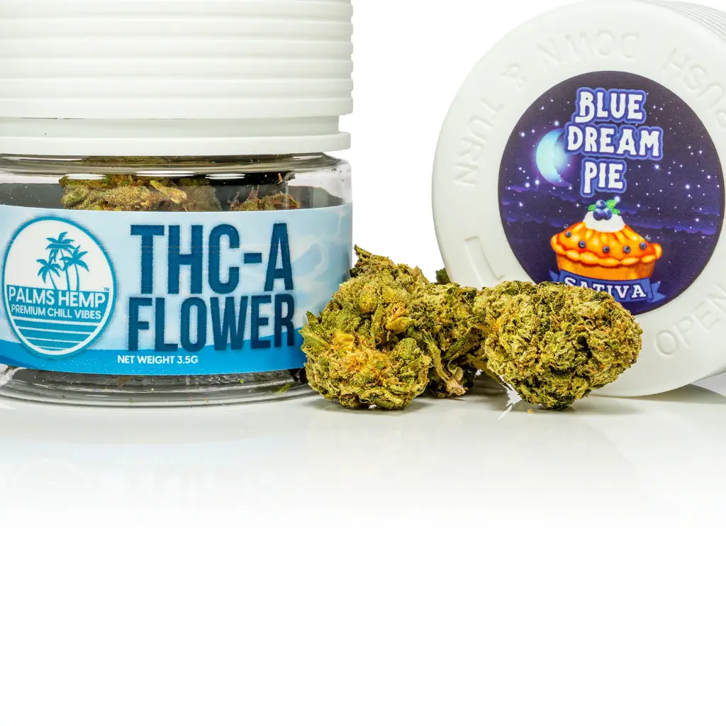 Palms-THCAFlower-BlueDreamPie-Label_4.webp