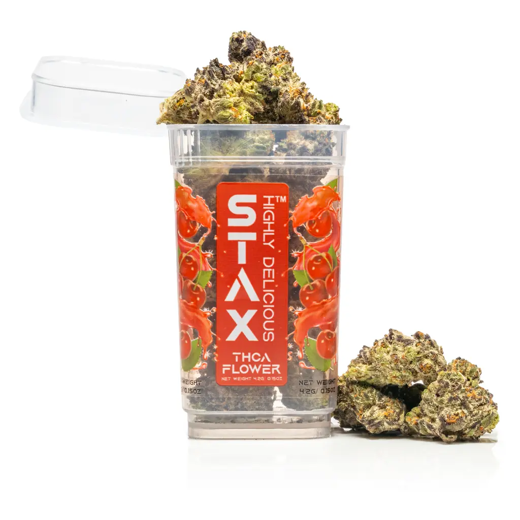 Stax - THCA Flower - 4.2g - Tropicana Cherry - Front #3.webp