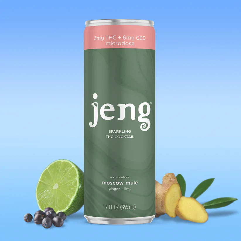  Jeng Seltzers THC-Infused (Case-24 Cans) 