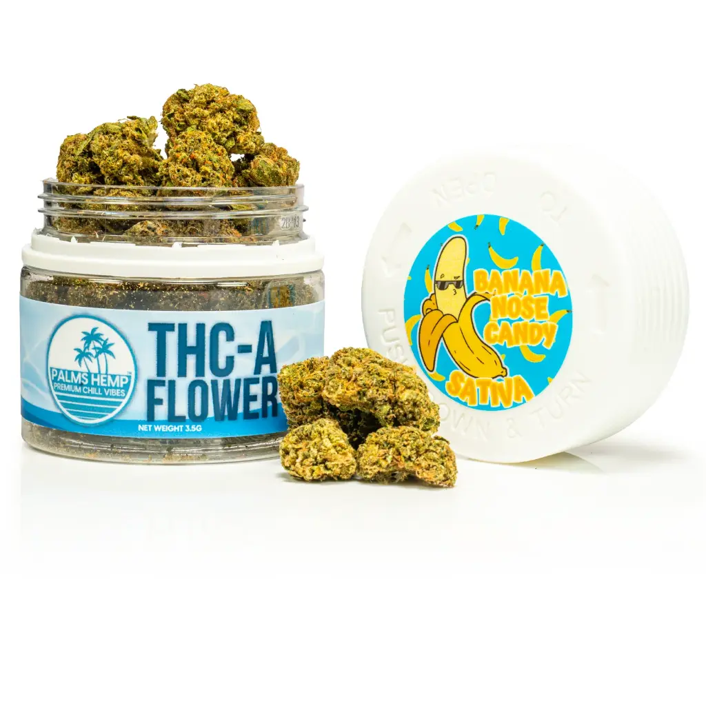 12 ct POS Palms THCA Flower x 3.5g Banana Nose Candy