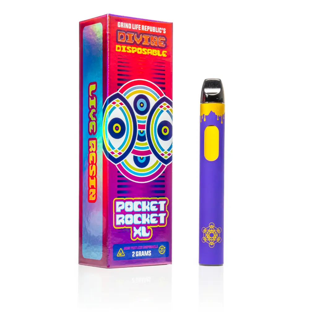 10ct POS GrindLife Divine 2G Papaya Bomb  - Extracts THCA Vapes