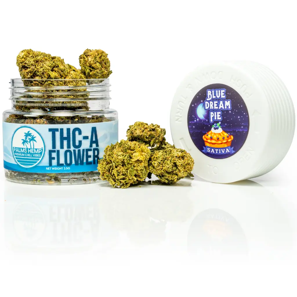12 ct POS Palms THCA Flower x 3.5g Blue Dream Pie