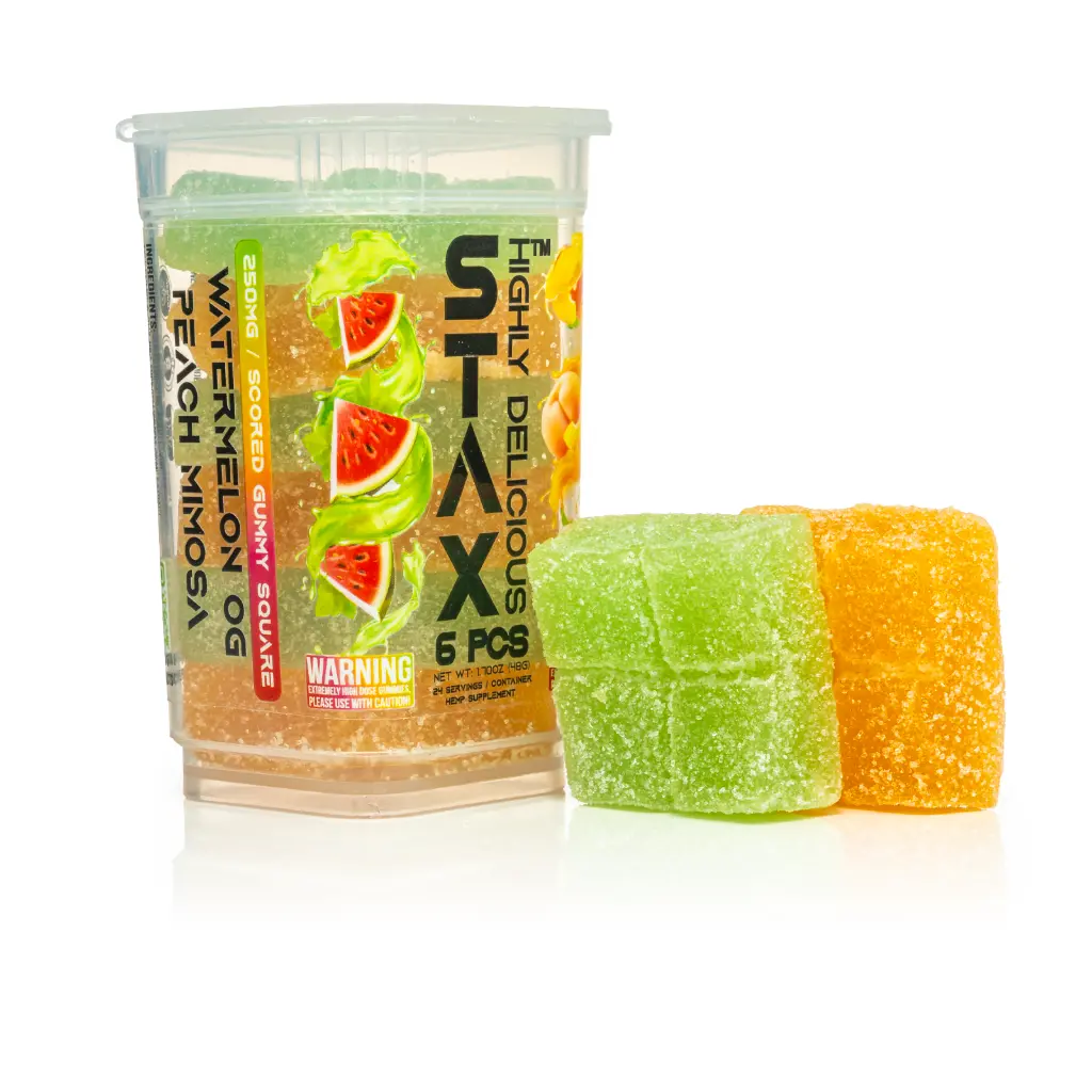 12 ct POS STAX Six Pax 1500mg Watermelon OG x Peach Mimosa 
