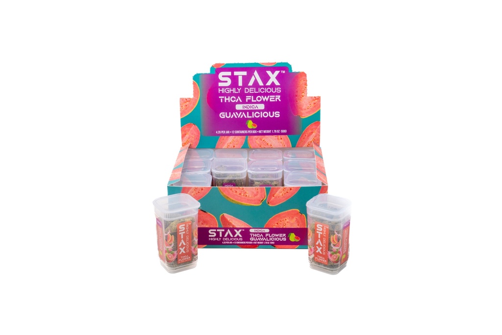 12 ct POS STAX THCA Flower x 4.2g Guavalicious
